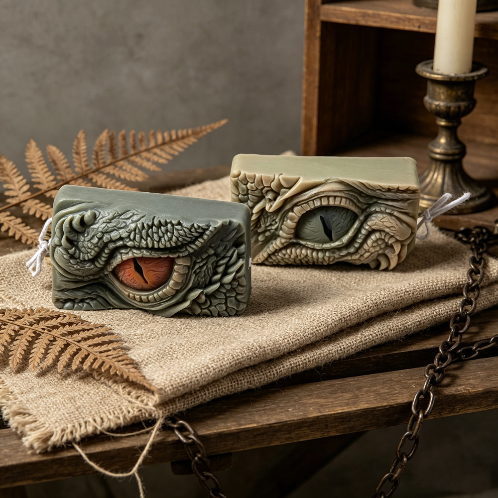 [Dragon Eye Silicone Mold]-Emb - đánh giá và giá Candle Wax Scale