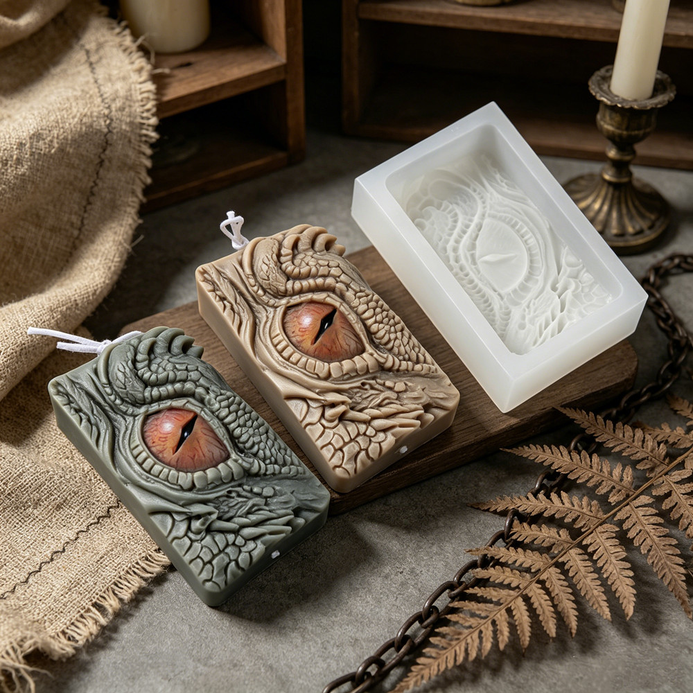 [Dragon Eye Silicone Mold]-Emb - đánh giá và giá Candle Wax Scale