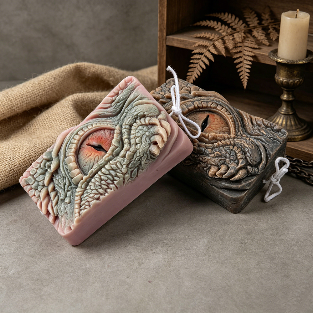 [Dragon Eye Silicone Mold]-Emb - đánh giá và giá Candle Wax Scale