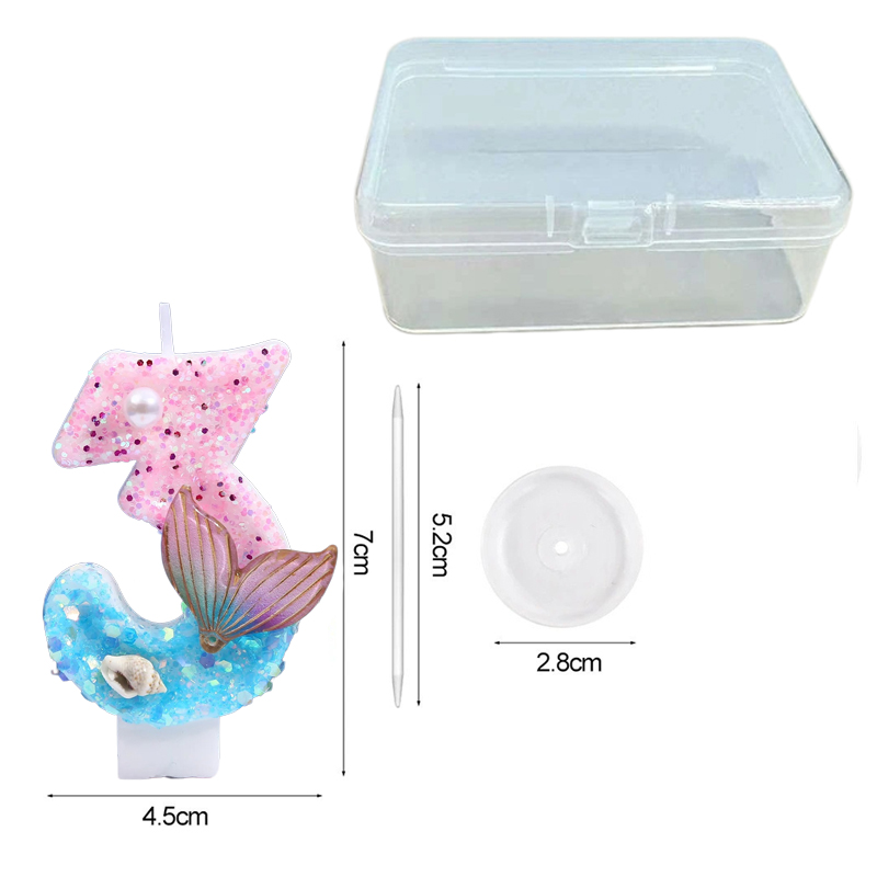 Gradient Blue Shell Pearl Crea - đánh giá và giá Candle For Supplies
