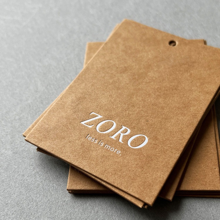 Custom Clothing Tags High Qual - đánh giá và giá Kraft Hang Tag