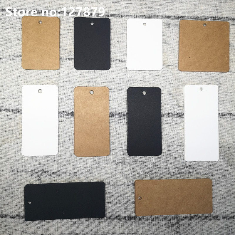 Bộ 100 Nhiều Kích Cỡ Giấy Kraf - đánh giá và giá Kraft Hang Tag