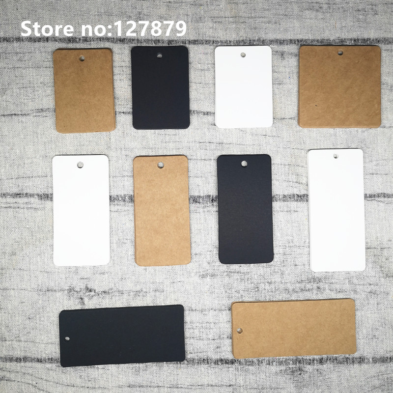 Bộ 100 Nhiều Kích Cỡ Giấy Kraf - đánh giá và giá Kraft Hang Tag