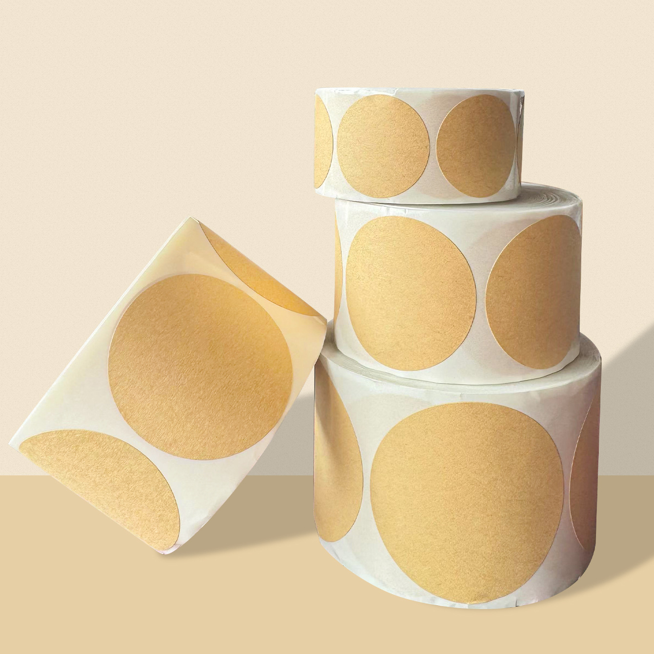 2.5/3.8/4.5/5cm 500PCs/Roll Kr - đánh giá và giá Kraft Hang Tag