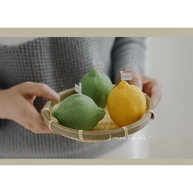 Custom Home Decoration Lemon C - đánh giá và giá Candle For Supplies